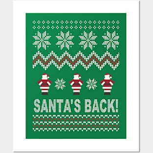 Santa's Back 2 Posters and Art